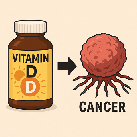 Vitamina D y cáncer: cápsulas de vitamina D como apoyo en el abordaje integrativo