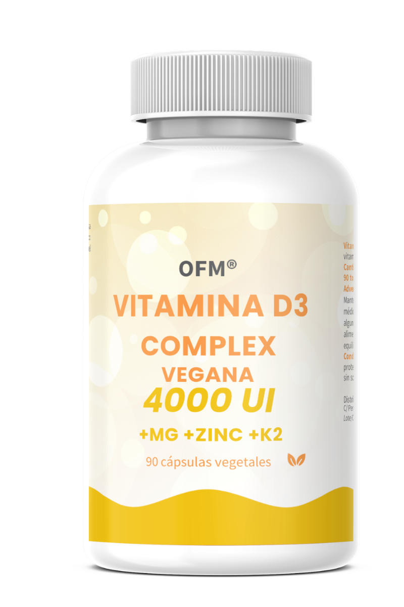 Vitamina D3 Complex Vegana — suplemento OFM Health