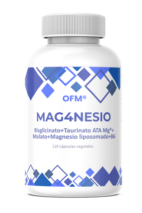 Mag4nesio OFM®. Magnesio. 120 Cápsulas