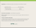 Creatina monohidrato OFM 341 g micronizada 200 mesh