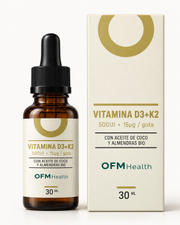 Vitamina D3 + K2 gotas · 30 ml