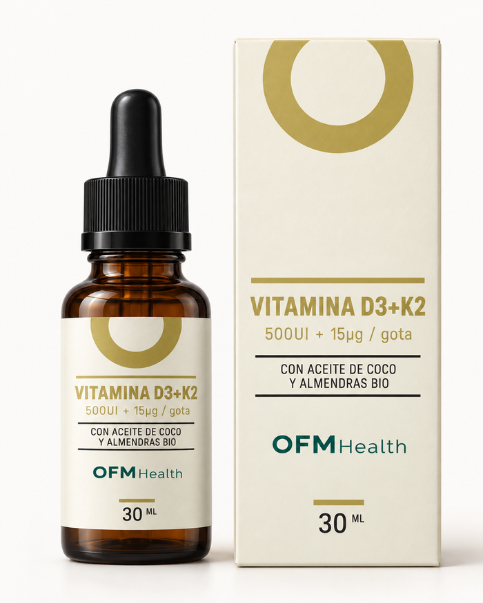Vitamina D3 + K2 gotas · 30 ml