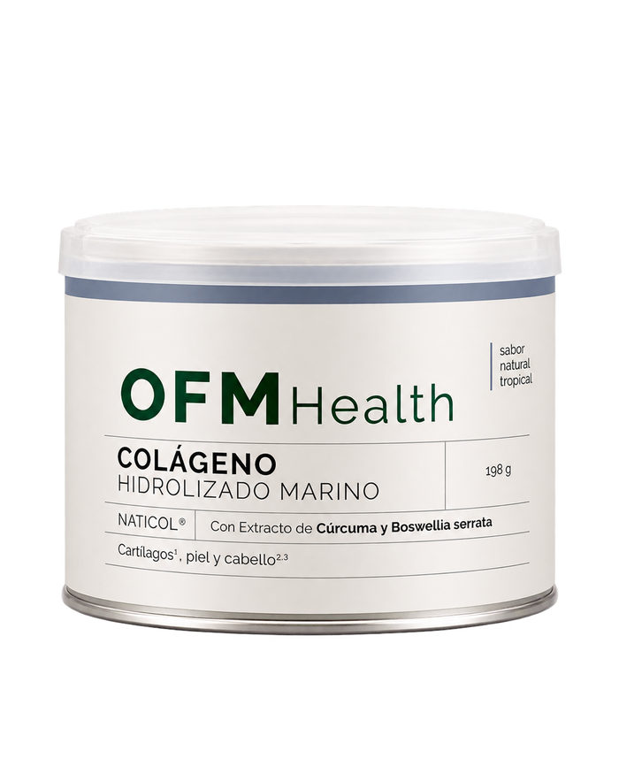 Colágeno Marino NATICOL® con Cúrcuma y Boswellia · OFM® · 198 g